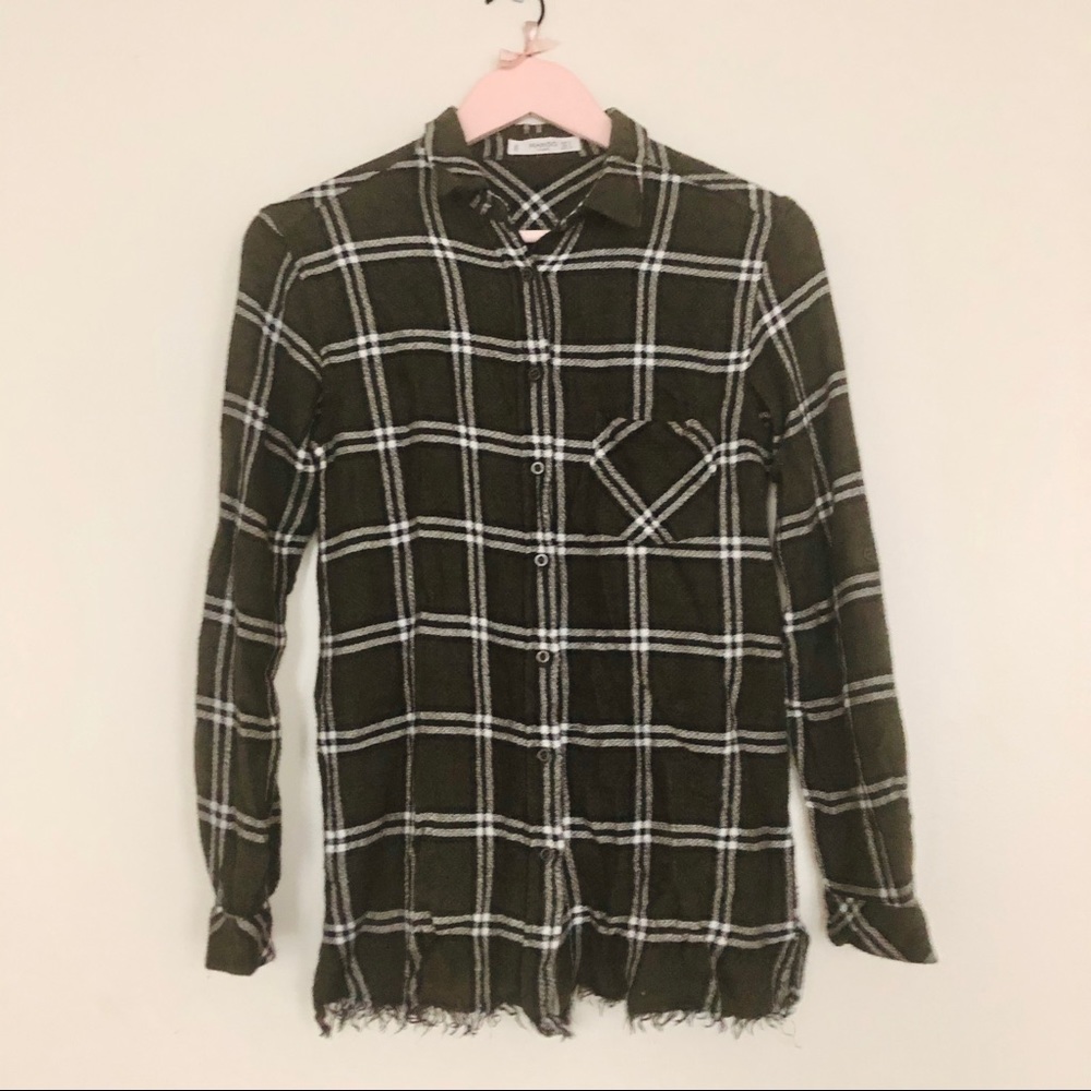 Plaid Button-Up